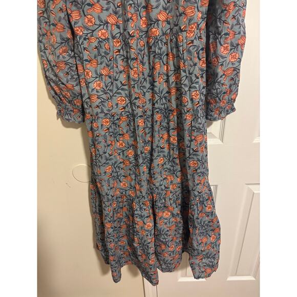 Madison Mathews sz XS floral maxi dress - Picture 11 of 11